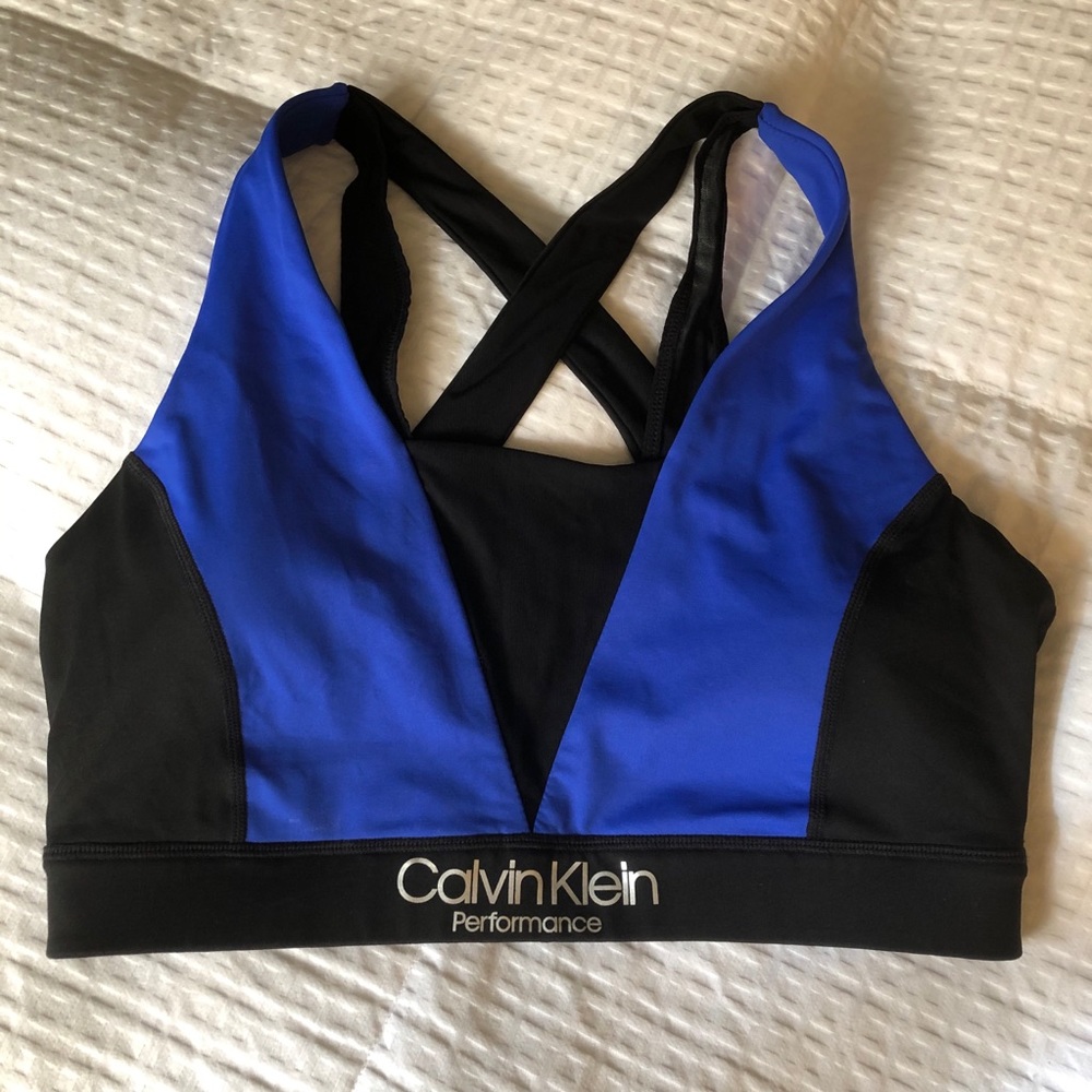 Women’s Large sports bra, Calvin Klein Performance